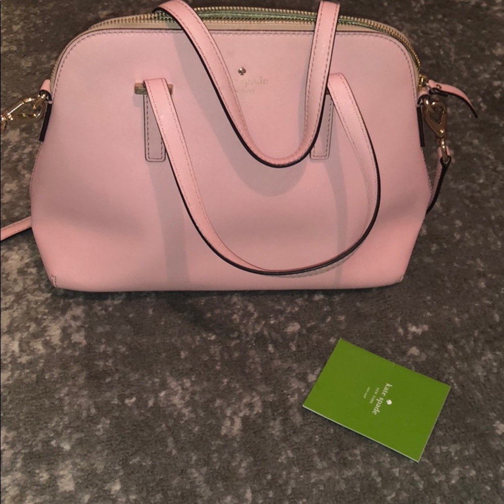 Like new Kate Spade bubble gum pink bag.